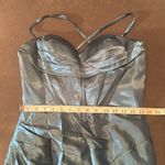 Women’s Full Length Prom Party Dress Criss Cross Straps Leg Slit Size 8 NWOT Photo 7