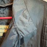 Vintage Weather Wise Raincoat Trench Black Fashion Belted Size 11/12 Sz M/L Size M Photo 1