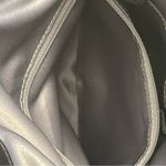 Coach Ashley Canvas and Leather Shoulder Bag - Black and Grey - Preowned Photo 6