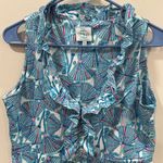 Tracy Negoshian Blue and White Patterned Mini Dress Size XS EUC Photo 4