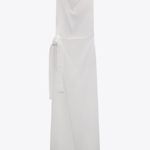 ZARA jumpsuit white romper kaftan Photo 7