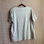 Aerie  Oversized Fresh Air Cotton Short Sleeve Tee Sz M Grey‎ Photo 1
