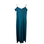 Alexa B Emerald Green Off the Shoulder Elegant Maxi Gown With Slit Sz 10 #756 Photo 3