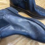 FitFlop Signey Mixte Ankle Boots Women's 9 Black Leather Round Toe Bootie S42 Photo 3