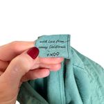 Frank & Eileen  Barry Featherweight Cotton Voile Button Up Shirt in Moss Green Photo 9