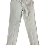 Lafayette 148 New York Metropolitan Stretch Cropped Bleecker Pants Sz 4 Khaki sl Tan Photo 3