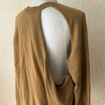 Alexander Wang  jumper long sleeve shirt sweater with draped back with a cut-out Photo 1