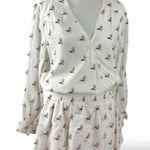 Paige Serrano Dress Off White Turmeric Rose Bud Small Ethereal Dainty Cottage Photo 6