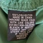 Super Massive Women Green Windbreaker Baggy Parachute Drawstring Trouser Pants M Size M Photo 5