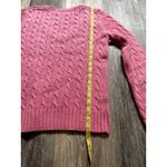 Tommy Hilfiger  Cable Knit Sweater Small Y2K Bella Swan Coquette‎ Feminine Preppy Photo 7
