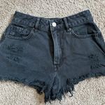 PacSun  Shorts Festival High-Rise Denim Black Photo 0