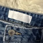 VERVET Super High Rise Hidden Button Fly Straight Jeans – Size 30 Blue Photo 6