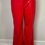 Alice + Olivia Dylan Vegan Leather Pants Photo 2