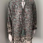 Natural Life  Dara V Neck Tassel Long Sleeve Tunic Dress XS Photo 2