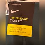 Nike  Performance Tight Fit Leggings in Dark Green NWT Photo 3