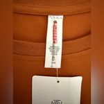 Athleta NWT Outbound Long Sleeve Top Burnt Orange Clay Size Small Supima Cotton Photo 5