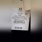 Auden XS Sexy Crop Eyelash Lace Bralette Lingerie New in Black Gold Photo 1