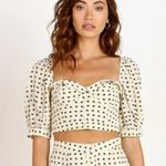 For Love & Lemons Sweetheart Crop Top Size Medium Photo 1