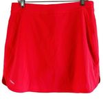 Adidas  Golf Skort Tennis Athletic Elastic Waist Pull On Logo Neon Pink 6 Photo 0