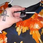 Enfocus Studio Women's Size 14 Floral Sleeveless Maxi Dress Multicolor Photo 4