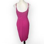Lulus  Women's M Pink Bodycon Sleeveless Midi Dress Party Cocktail Photo 4