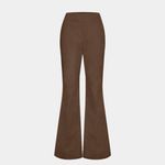 Halara NWT Brown Flare Corduroy Pants Photo 3
