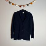 J. Crew Factory navy blue sweater blazer Photo 1