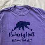 Notre Dame Flaherty Hall shirt Purple Size M Photo 1