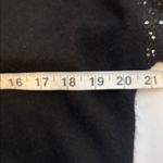 ESMARA BLACK SWEATER DRESS LONG SLEEVES WITH SEQUIN BLING SOFT MATERIAL SMALL Size undefined Photo 7