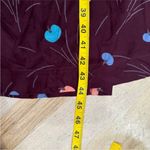 Christy Dawn  burgundy floral rare midi dress NEW Photo 6