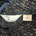 Caffe Marrakesh Sweater Womens Small Wool Blend Cowl Neck Career Workwear Casual Black Photo 1