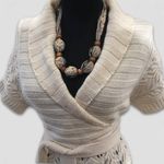 Moda Internacional Victoria's Secret Cable Knit Cream Sweater Dress Photo 3