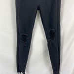 American Eagle  The Dream Jean Distressed Curvy Super Hi Rise Jegging Size 0 R Photo 1