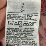 Old Navy  Pink‎ Floral Print Mini Dress Womens Small Square Neckline Boho Chic Photo 5