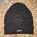 Dolce & Gabbana  100% Wool Beanie Knit Crochet Black One Size Photo 2
