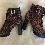 JustFab Cheetah Print Booties Photo 0