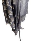 Vince Camuto Sheet Kimono Size Black Metallic 3X Geometric Design Resort Photo 5