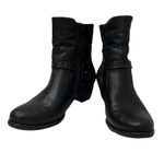 Remonte cowgirl western black boots,‎ booties size 10.5 Photo 0