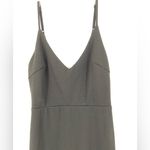 Lulus NWT, Black Long Evening Gown, mermaid hem, adjustable Straps, sz SM Photo 4