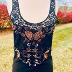Free People Black dress Embroidered Beaded Sequin Secrets of Eden Photo 10