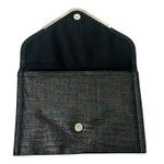 BCBGMAXAZRIA Iridescent Black Clutch Bag Womens OS Glam Retro Y2K Going Out Photo 4