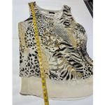 Bali Corp Black and White Multi Texture Long Sleeve Top 12 / L Size L Photo 4