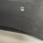 Giani Bernini  Porshaa Black Suede Loafer Pumps with Gold Buckles Photo 3