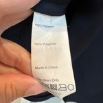 Jason Wu Collective Chic Navy Cold Shoulder Blouse Top Feminine Size 2 XS Photo 9