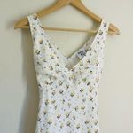 Princess Polly  Nellie Floral Mini Dress size 2 White / Yellow Photo 10