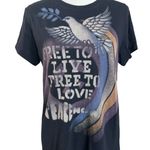 Lucky Brand Vintage 90s  Dove Peace Love Graphic Tee T Shirt Size XL USA Photo 1