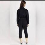 Pistola SELENA LONG SLEEVE PINCH WAIST BLACK CANVAS JUMPSUIT SZ XS REVOLVE Photo 3