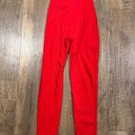 SKIMS NWT  COTTON RIB ONESIE in RED Photo 3