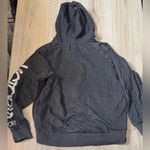 Victoria's Secret  glitter bling grey zip up hoodie sweatshirt sweater Photo 1