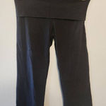 PINK - Victoria's Secret Victoria's Secret Pink Size L Foldover Yoga Crop Legging Love Pink Sequins Photo 0